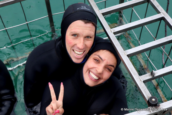 shark cage diving, South Africa