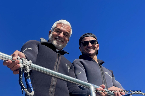 Shark cage diving, South Africa