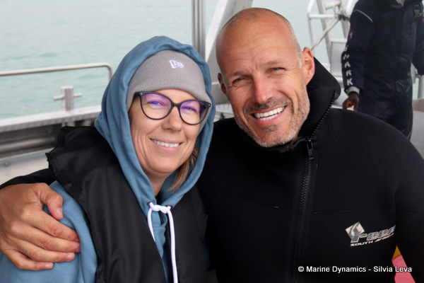 Shark cage diving, South Africa