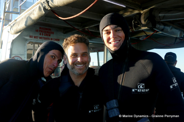 Shark cage diving, South Africa